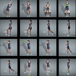 Personalised exercise library